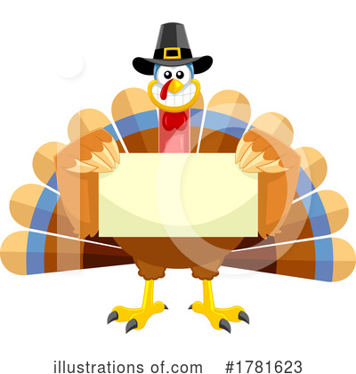 Royalty-Free (RF) Turkey Clipart Illustration by Hit Toon - Stock Sample #1781623