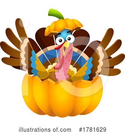 Turkey Clipart #1781629 by Hit Toon