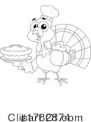 Turkey Clipart #1782874 by Hit Toon