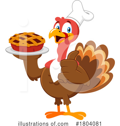 Turkey Clipart #1804081 by Hit Toon