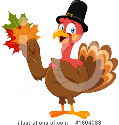 Turkey Clipart #1804083 by Hit Toon