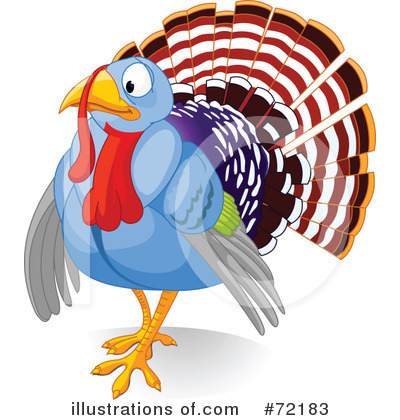 Turkey Bird Clipart #72183 by Pushkin