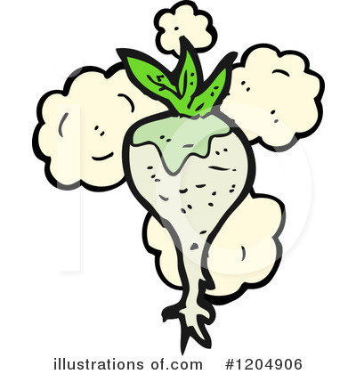 Royalty-Free (RF) Turnip Clipart Illustration by lineartestpilot - Stock Sample #1204906