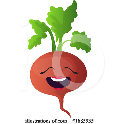 Royalty-Free (RF) Turnip Clipart Illustration by Morphart Creations - Stock Sample #1685935