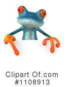 Turquoise Frog Clipart #1108913 by Julos