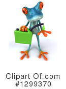 Turquoise Frog Clipart #1299370 by Julos