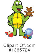 Turtle Character Clipart #1365724 by Mascot Junction