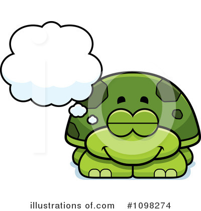 Royalty-Free (RF) Turtle Clipart Illustration by Cory Thoman - Stock Sample #1098274
