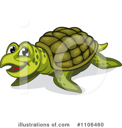 Royalty-Free (RF) Turtle Clipart Illustration by Vector Tradition SM - Stock Sample #1106460