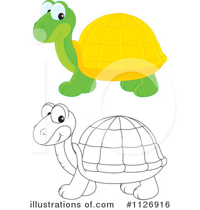 Royalty-Free (RF) Turtle Clipart Illustration by Alex Bannykh - Stock Sample #1126916