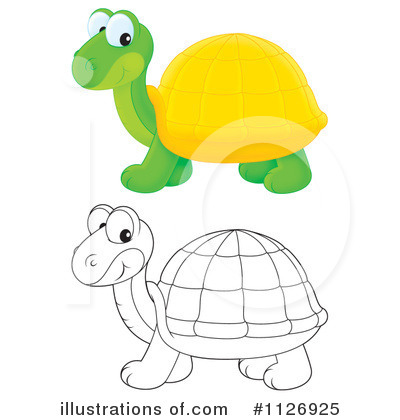 Royalty-Free (RF) Turtle Clipart Illustration by Alex Bannykh - Stock Sample #1126925
