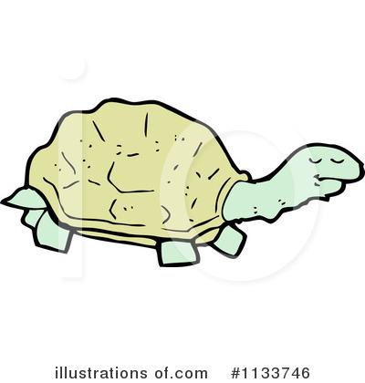 Royalty-Free (RF) Turtle Clipart Illustration by lineartestpilot - Stock Sample #1133746