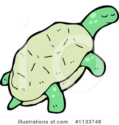 Royalty-Free (RF) Turtle Clipart Illustration by lineartestpilot - Stock Sample #1133748