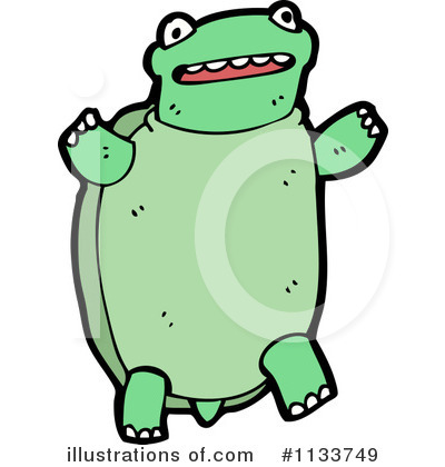 Royalty-Free (RF) Turtle Clipart Illustration by lineartestpilot - Stock Sample #1133749