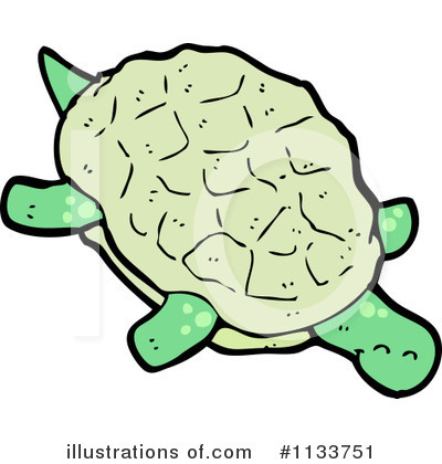 Royalty-Free (RF) Turtle Clipart Illustration by lineartestpilot - Stock Sample #1133751