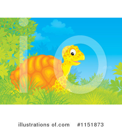 Royalty-Free (RF) Turtle Clipart Illustration by Alex Bannykh - Stock Sample #1151873