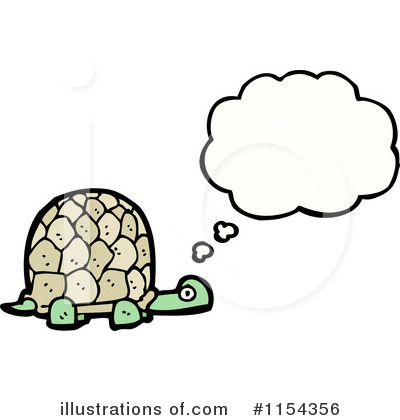 Royalty-Free (RF) Turtle Clipart Illustration by lineartestpilot - Stock Sample #1154356
