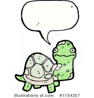Royalty-Free (RF) Turtle Clipart Illustration by lineartestpilot - Stock Sample #1154357