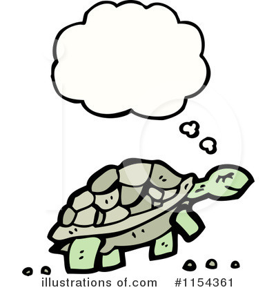 Royalty-Free (RF) Turtle Clipart Illustration by lineartestpilot - Stock Sample #1154361