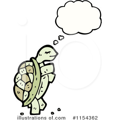 Royalty-Free (RF) Turtle Clipart Illustration by lineartestpilot - Stock Sample #1154362