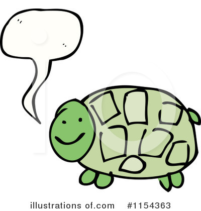 Royalty-Free (RF) Turtle Clipart Illustration by lineartestpilot - Stock Sample #1154363