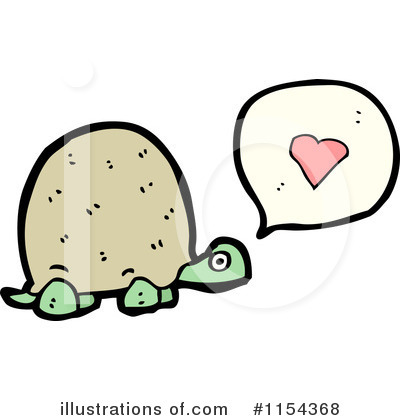 Royalty-Free (RF) Turtle Clipart Illustration by lineartestpilot - Stock Sample #1154368