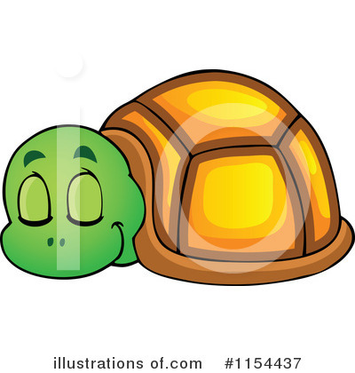 Royalty-Free (RF) Turtle Clipart Illustration by visekart - Stock Sample #1154437