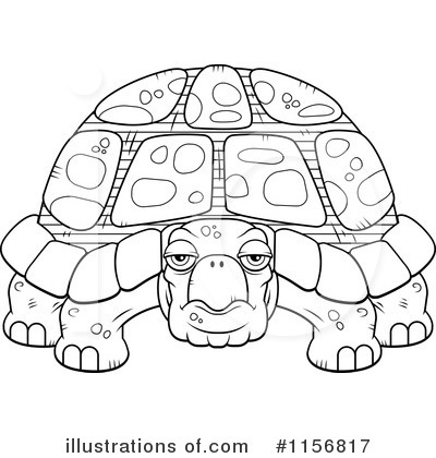 Royalty-Free (RF) Turtle Clipart Illustration by Cory Thoman - Stock Sample #1156817