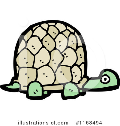 Royalty-Free (RF) Turtle Clipart Illustration by lineartestpilot - Stock Sample #1168494