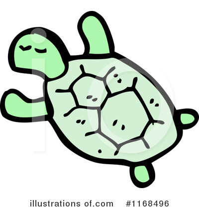 Royalty-Free (RF) Turtle Clipart Illustration by lineartestpilot - Stock Sample #1168496