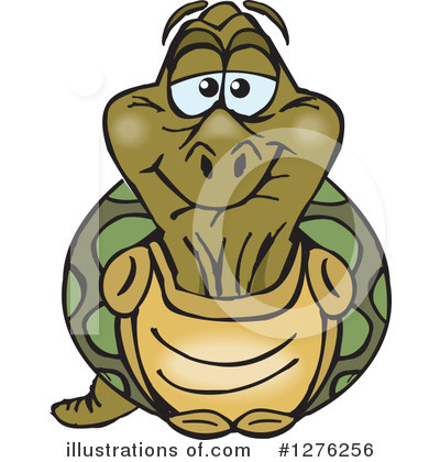 Royalty-Free (RF) Turtle Clipart Illustration by Dennis Holmes Designs - Stock Sample #1276256