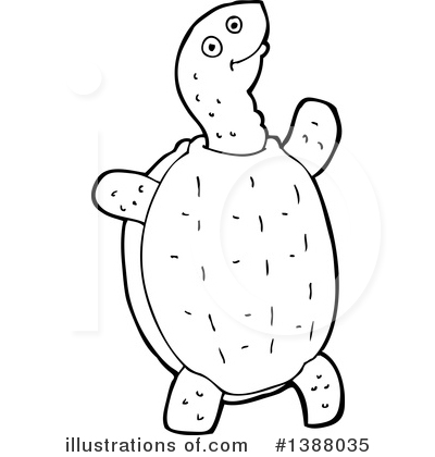Tortoise Clipart #1388035 by lineartestpilot