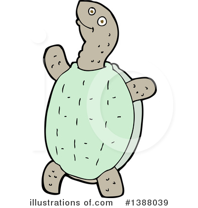 Royalty-Free (RF) Turtle Clipart Illustration by lineartestpilot - Stock Sample #1388039