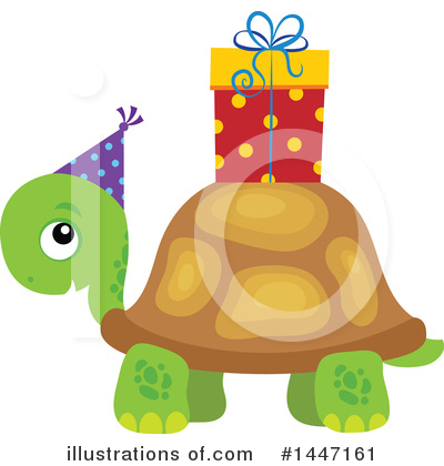 Royalty-Free (RF) Turtle Clipart Illustration by visekart - Stock Sample #1447161