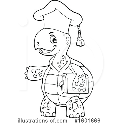 Royalty-Free (RF) Turtle Clipart Illustration by visekart - Stock Sample #1601666