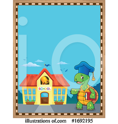 Royalty-Free (RF) Turtle Clipart Illustration by visekart - Stock Sample #1692195