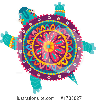 Turtle Clipart #1780827 by Vector Tradition SM
