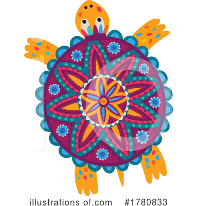Turtle Clipart #1780833 by Vector Tradition SM