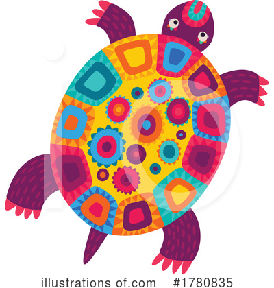 Turtle Clipart #1780835 by Vector Tradition SM
