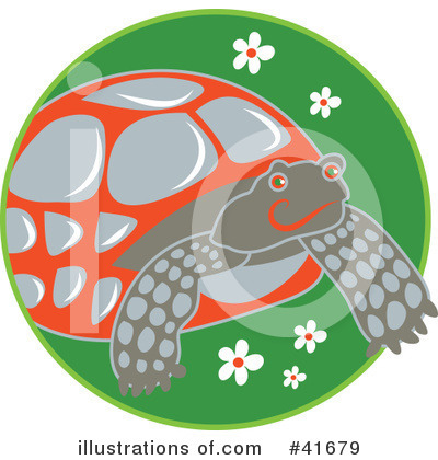 Royalty-Free (RF) Turtle Clipart Illustration by Prawny - Stock Sample #41679