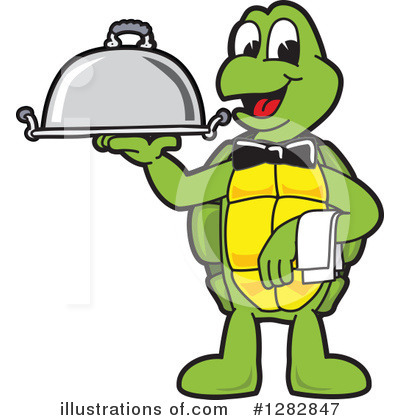 Royalty-Free (RF) Turtle Mascot Clipart Illustration by Mascot Junction - Stock Sample #1282847
