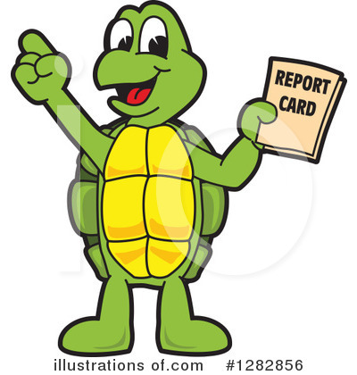 Royalty-Free (RF) Turtle Mascot Clipart Illustration by Mascot Junction - Stock Sample #1282856