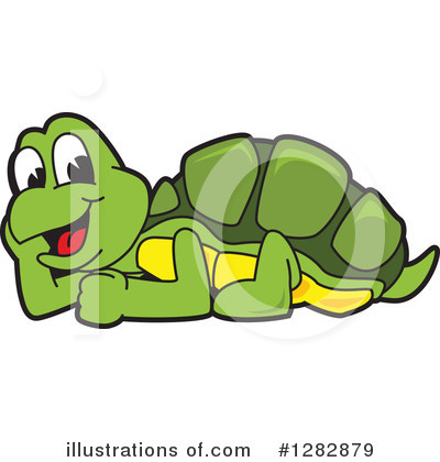 Royalty-Free (RF) Turtle Mascot Clipart Illustration by Mascot Junction - Stock Sample #1282879