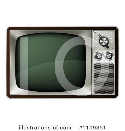 Royalty-Free (RF) Tv Clipart Illustration by AtStockIllustration - Stock Sample #1109351