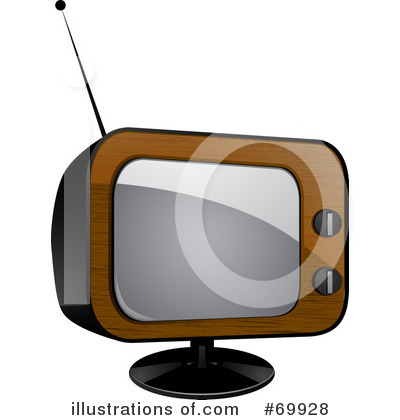 Royalty-Free (RF) Tv Clipart Illustration by elaineitalia - Stock Sample #69928