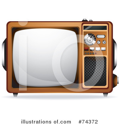 Royalty-Free (RF) Tv Clipart Illustration by BNP Design Studio - Stock Sample #74372