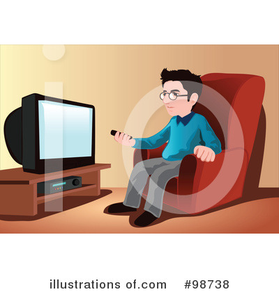 Watching Tv Clipart #98738 by mayawizard101