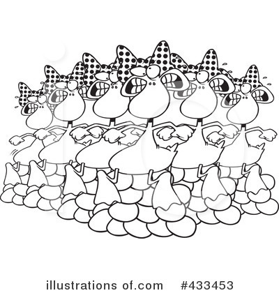 Royalty-Free (RF) Twelve Days Of Christmas Clipart Illustration by toonaday - Stock Sample #433453