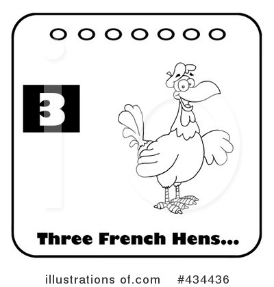 Hen Clipart #434436 by Hit Toon