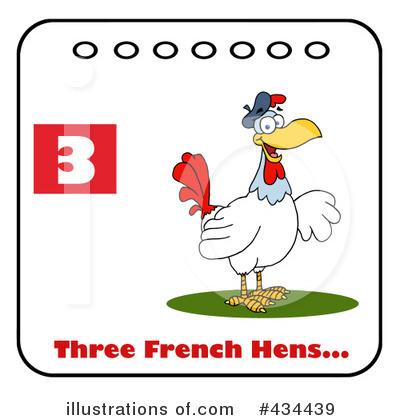 French Hens Clipart #434439 by Hit Toon